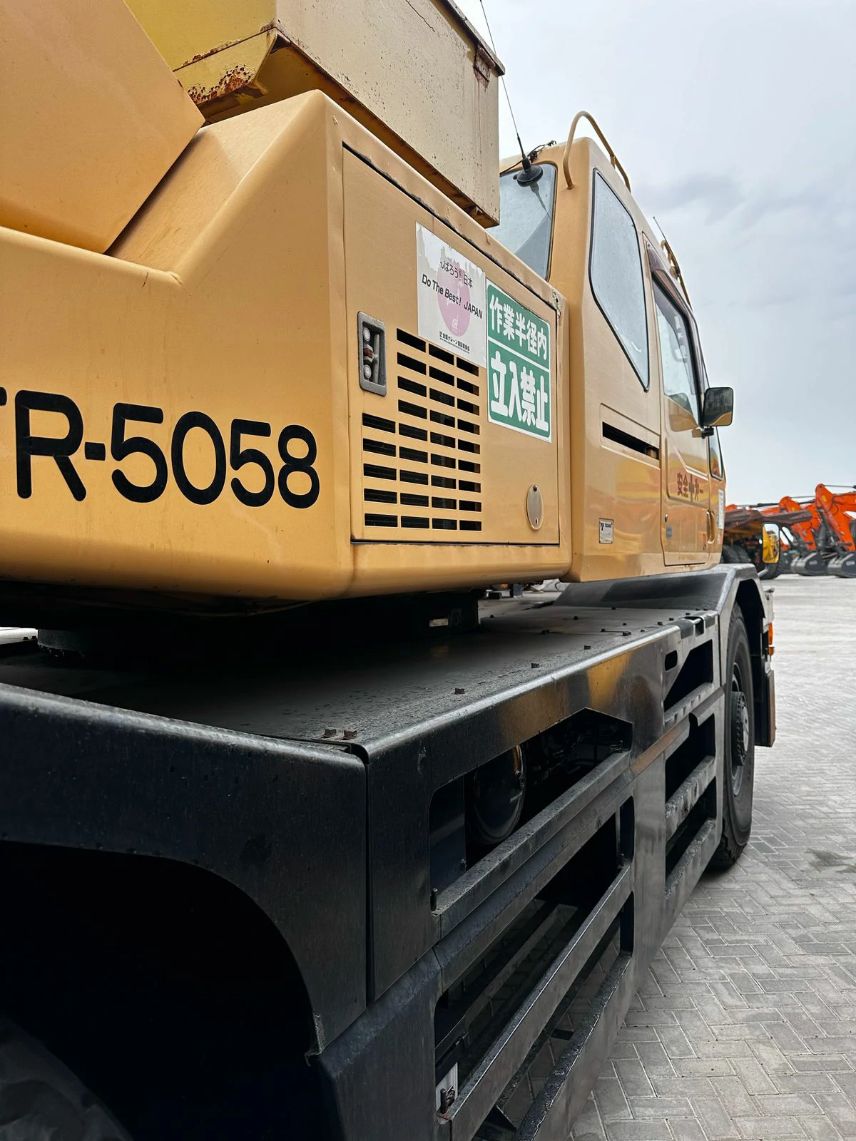Heavy equipment operators on job site