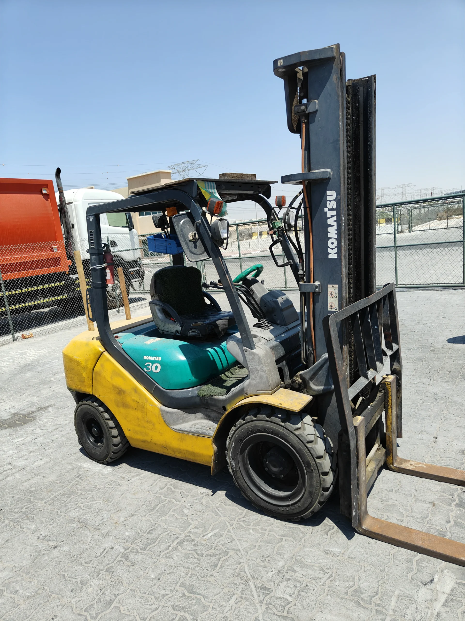New heavy machinery ready for delivery